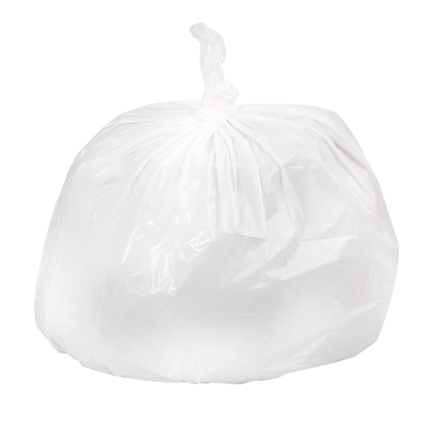 Trash Bag Colonial Bag Tuf 33 gal. White LLDPE 0.75 mil 33 X 39 Inch X-Seal Bottom Coreless Roll - CRW39X