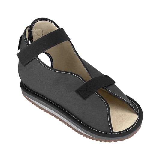 Ossur ssur Canvas Rocker Bottom Cast Shoe, Medium, Black B308MED, 1 Each