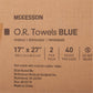 McKesson Sterile Blue O.R. Towel, 17 x 27 Inch 16-6002-B