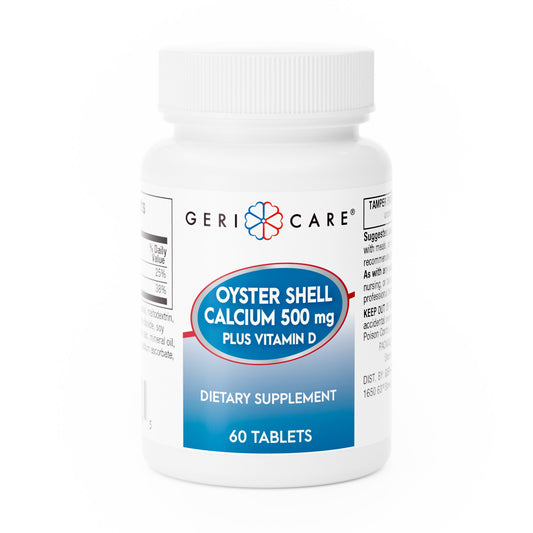Geri-Care Geri-Care Oyster Shell Calcium with Vitamin D-3 Joint Health Supplement 742-06-GCP, BT