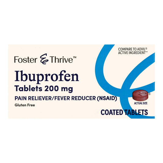 Foster & Thrive™ Ibuprofen 200 mg Coated Tablets 70677113201