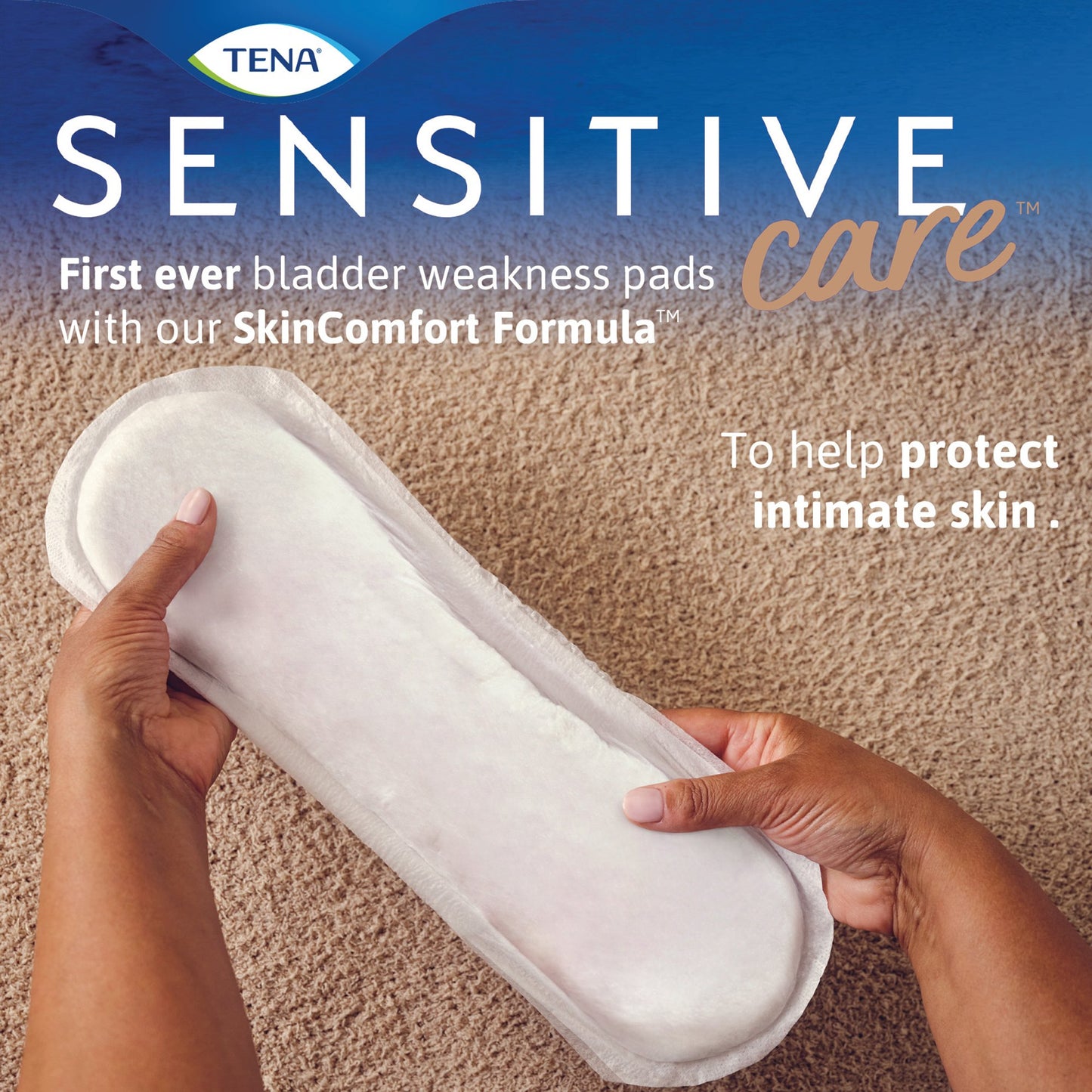 Tena® Intimates™ Moderate Long Bladder Control Pad, 12-Inch Length 54375