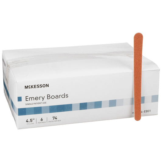 Emery Board McKesson Terra Cotta 4-1/2 Inch - 16-EB01