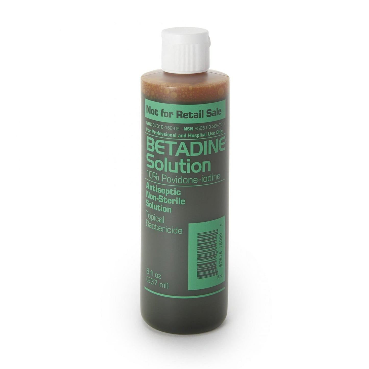 Skin Prep Solution Betadine® 8 oz. Bottle 10% Strength Povidone-Iodine NonSterile BSOL8P