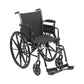 McKesson Manual Lightweight Wheelchair, 18 Inch Seat Width 146-K318ADDA-SF