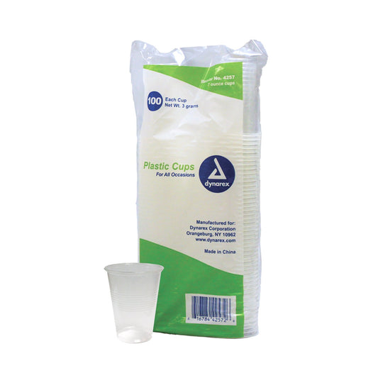 Drinking Cup Dynarex® 7 oz. Translucent Plastic Disposable - 4257