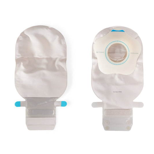 Ostomy Pouch SenSura® Mio Concave One-Piece System 11 Inch Length, Maxi Convex, Pre-Cut 2 Inch Stoma Drainable - 18333
