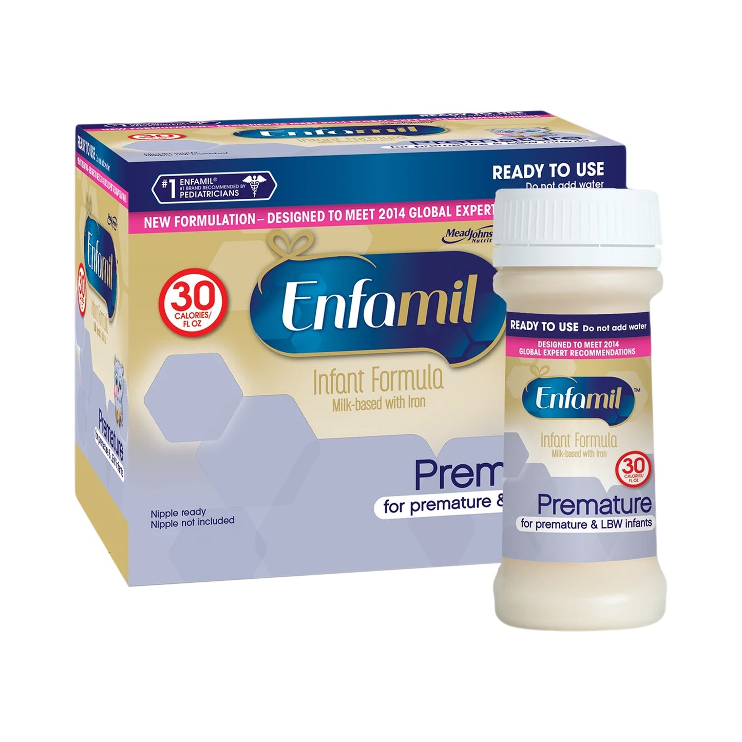 Enfamil® Premature 30 Cal Infant Formula, 2-ounce Nursette Bottle 156501
