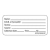 MedVision® Pre-Printed / Write On Label, Patient Information, 2.25 x 1 Inch MV04SW6824P