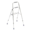 drive™ Hemi Aluminum Side Step Folding Walker, 29½ – 37 Inch Height 10240-1