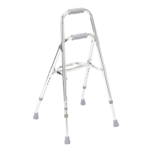 drive™ Hemi Aluminum Side Step Folding Walker, 29½ – 37 Inch Height 10240-1
