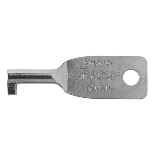 Replacement Key Posey Twice-As-Tough® Silver Key and Tab - 1074