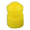 McKesson Tube Closure Flanged Plug Cap Yellow Polyethylene 1000 per Bag 177-118240Y