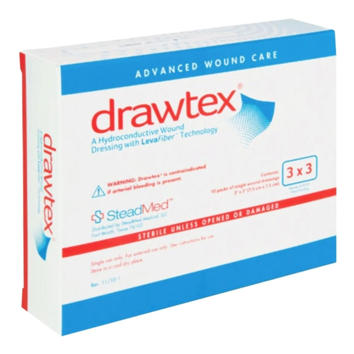 Drawtex® Non-Adherent Dressing, 3 x 3 Inch 00301