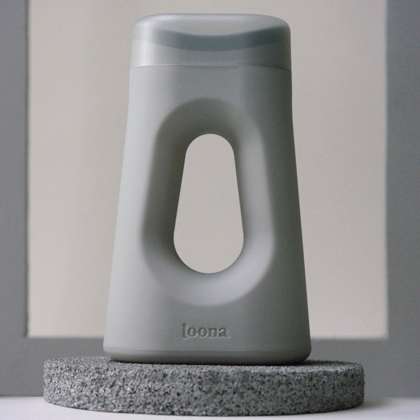 The Loona Female Urinal, Moon Grey BLOPUBSF001G