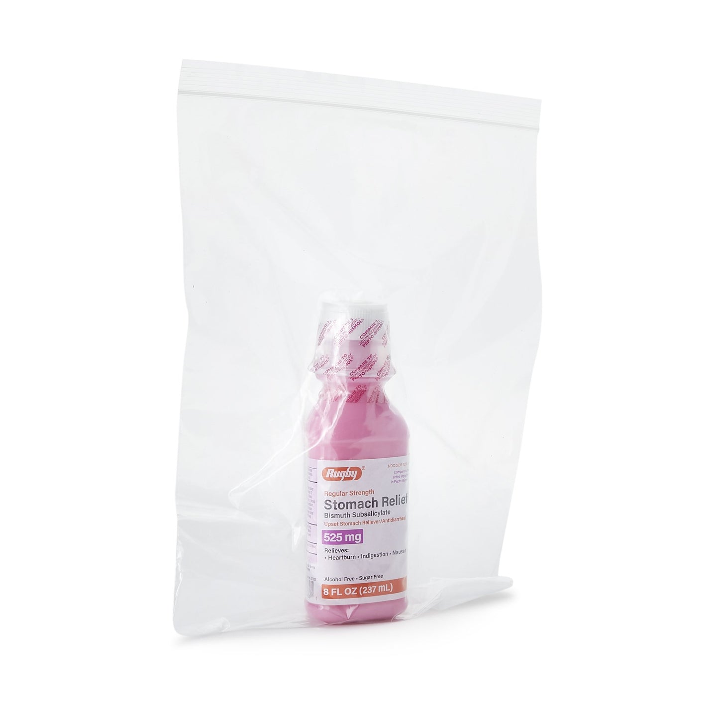 Rugby Bismuth Subsalicylate Anti-Diarrheal, 8-ounce Bottle 00536128636