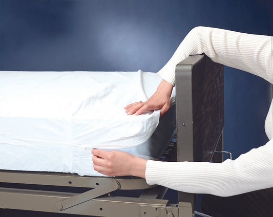 Mattress Cover Graham-Field 36 X 80 X 6 Inch PVC Plastic For Mattresses and Mattress Overlays - 3864-1