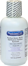 Eyewash Solution The Safety Zone® Eye Cup, Buffered Solution 16 oz. Bottle K-FAK-24-101