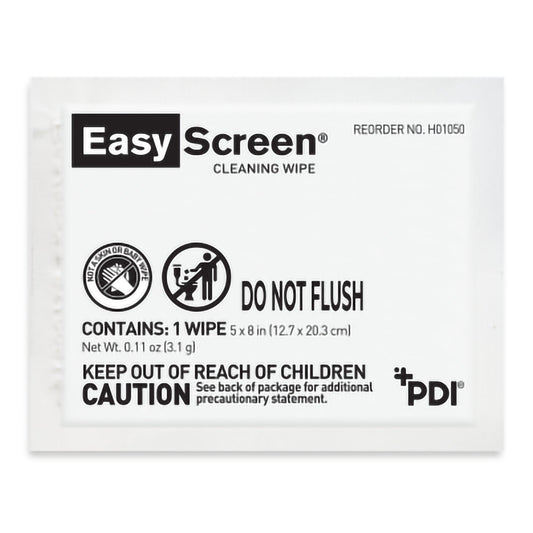 PDI® Easy Screen™ Cleaning Wipe, Individual Packet H01050