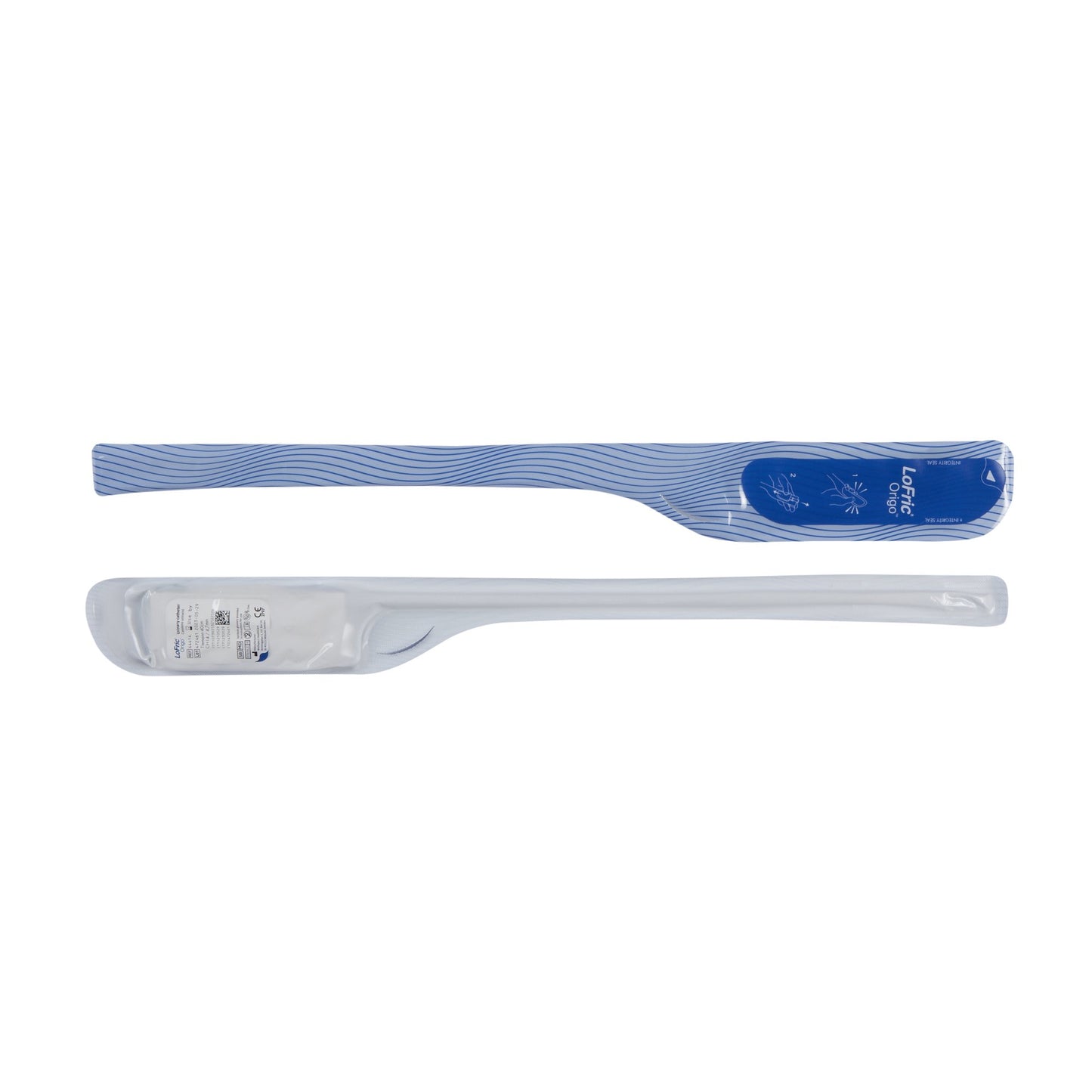 Wellspect Healthcare LoFric Urethral Catheter, 14 Fr., Unisex, Coude 4441440, Box of 30