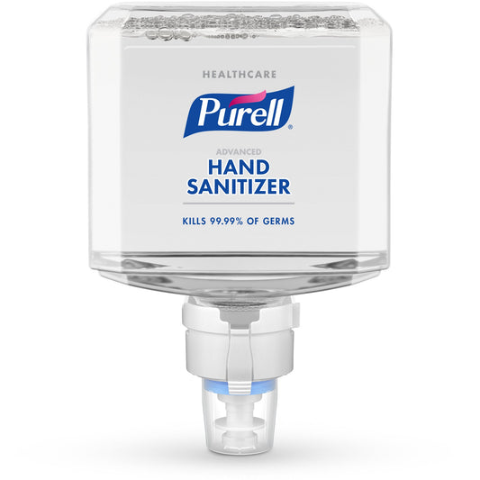 Hand Sanitizer Purell® Healthcare Advanced 1,200 mL Ethyl Alcohol Foaming Dispenser Refill Bottle - 7753-02