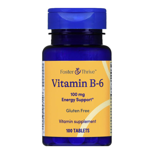 Foster & Thrive™ Vitamin B-6 100 mg Tablets 01093995714