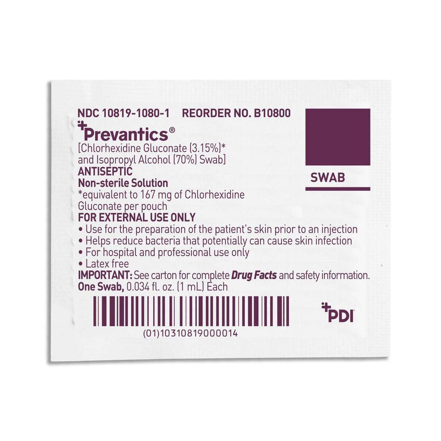 Prevantics® Swab B10800