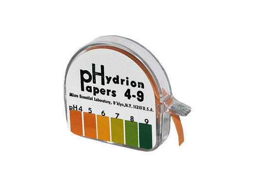 Fisher Scientific Hydrion pH Paper in Dispenser, 4.0 to 9.0 14853150R, 1 Each