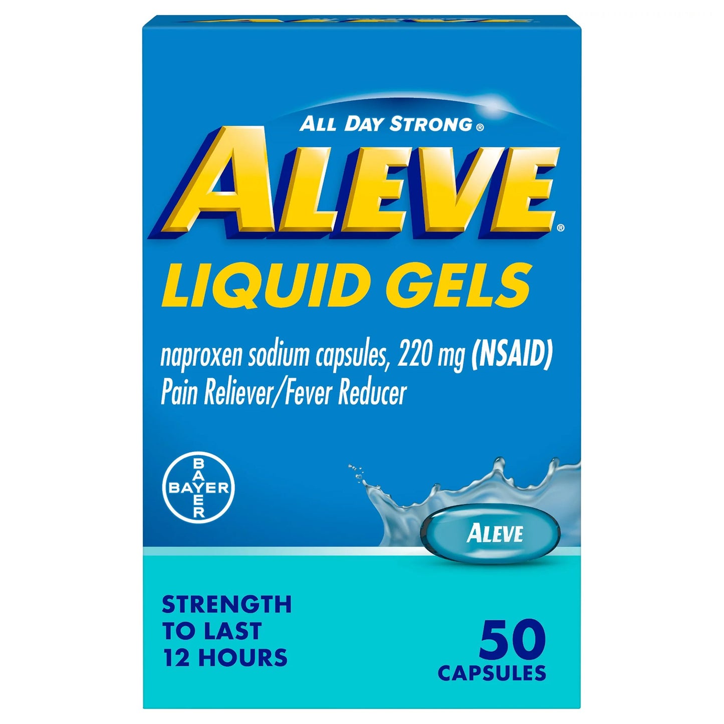 Aleve Liquid Gel Capsules 00280608040