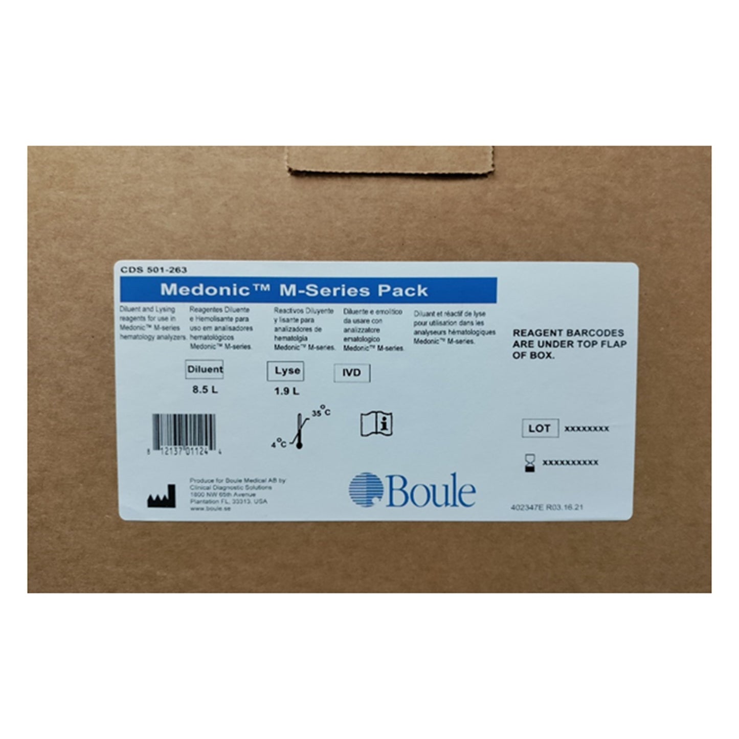 CDS Medonic™ Reagent Kit, Lyse test 501-263