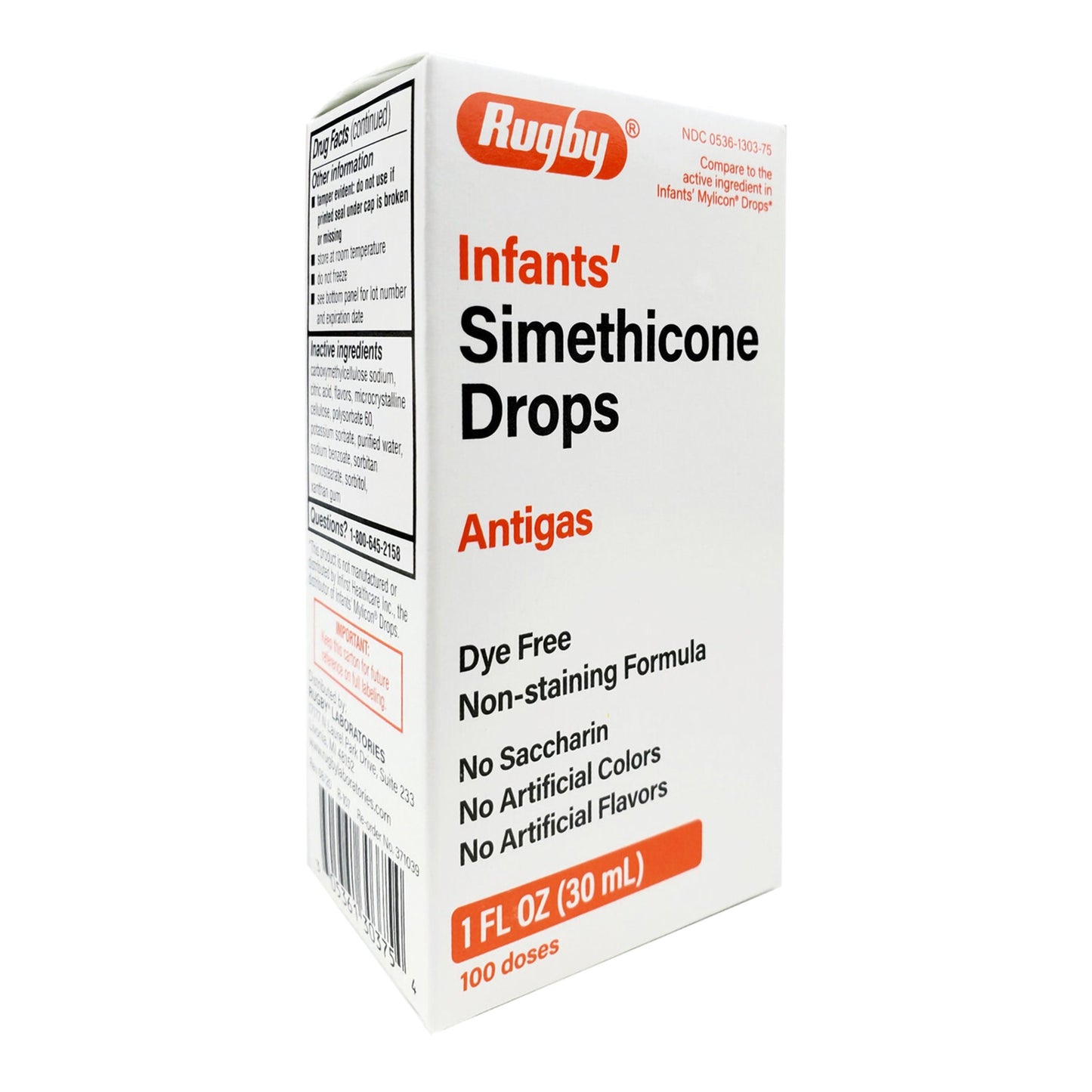 Rugby® Simethicone Infant Gas Relief 00536130375