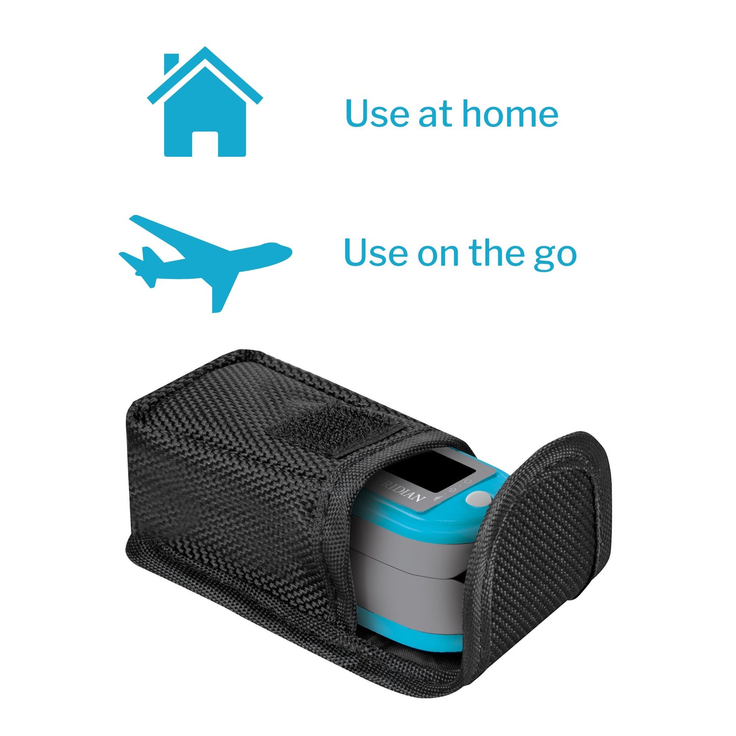 SmartHeart Fingertip Pulse Oximeter for Blood Oxygen Saturation, Deluxe 11-50D