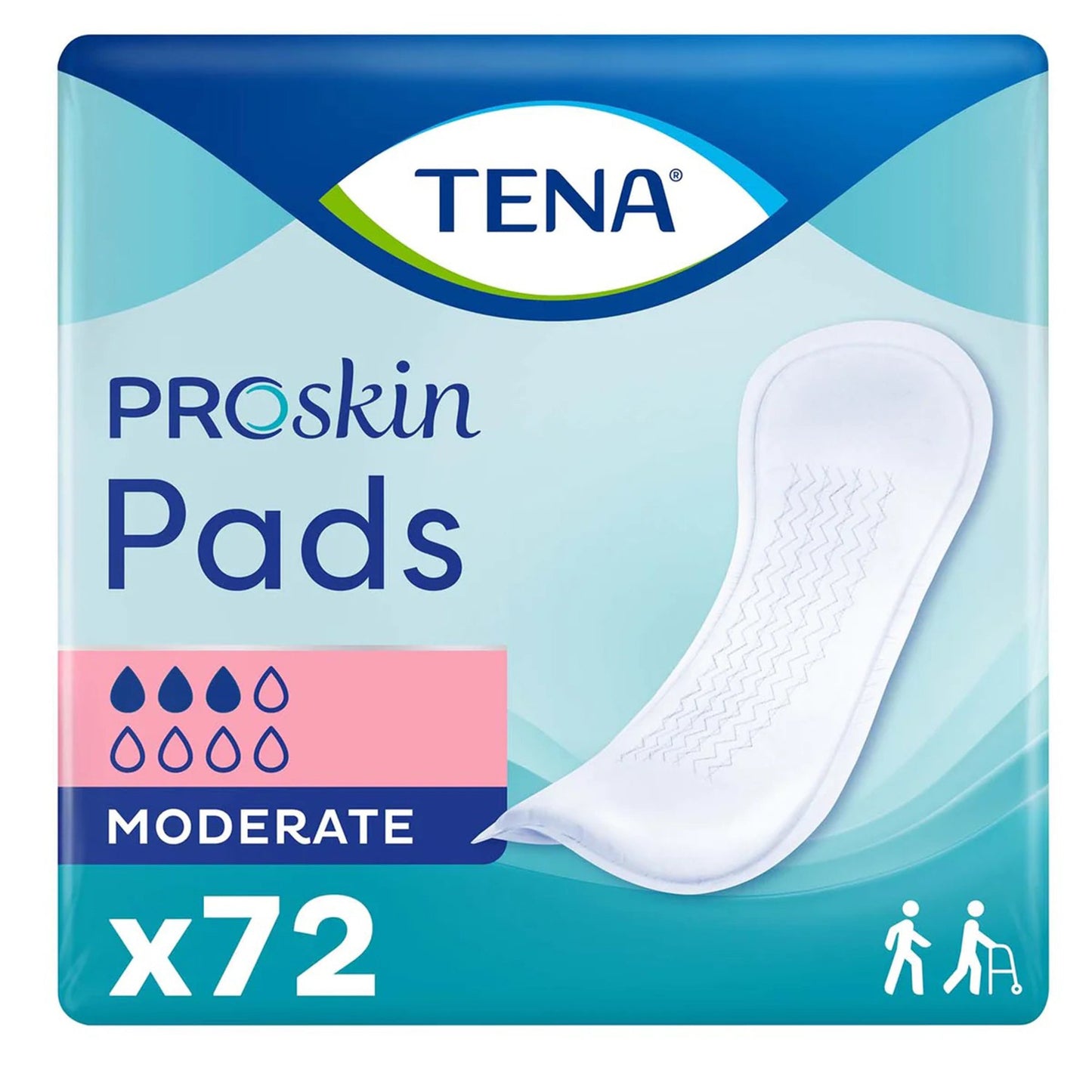 TENA Bladder Control Pads, Moderate Absorbency 41309