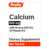 Rugby® Calcium / Vitamin D-3 Tablet 80681013901