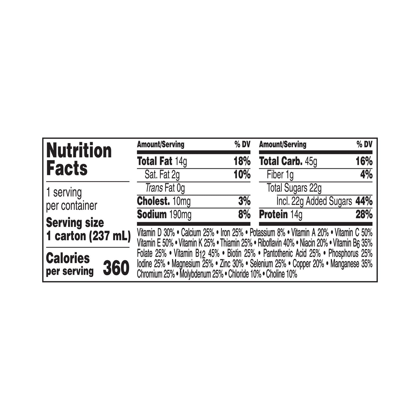 Boost Plus® Vanilla Balanced Nutritional Drink, 8-ounce carton 00043900811864