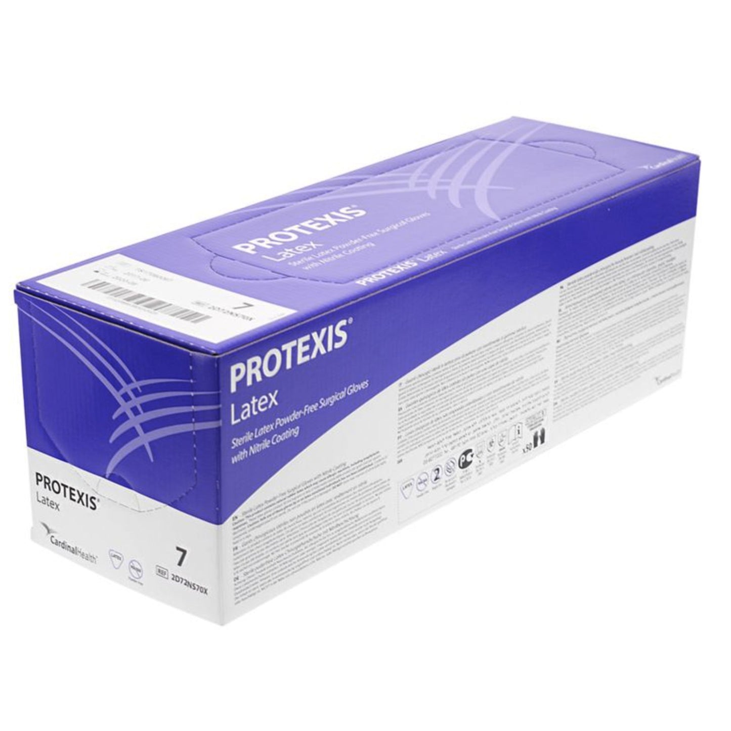 Protexis™ Latex Surgical Gloves with Nitrile Coating, Size 7, Light Brown 2D72NS70X