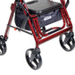 drive™ Duet Four-Wheel Rollator, Burgundy 795BU