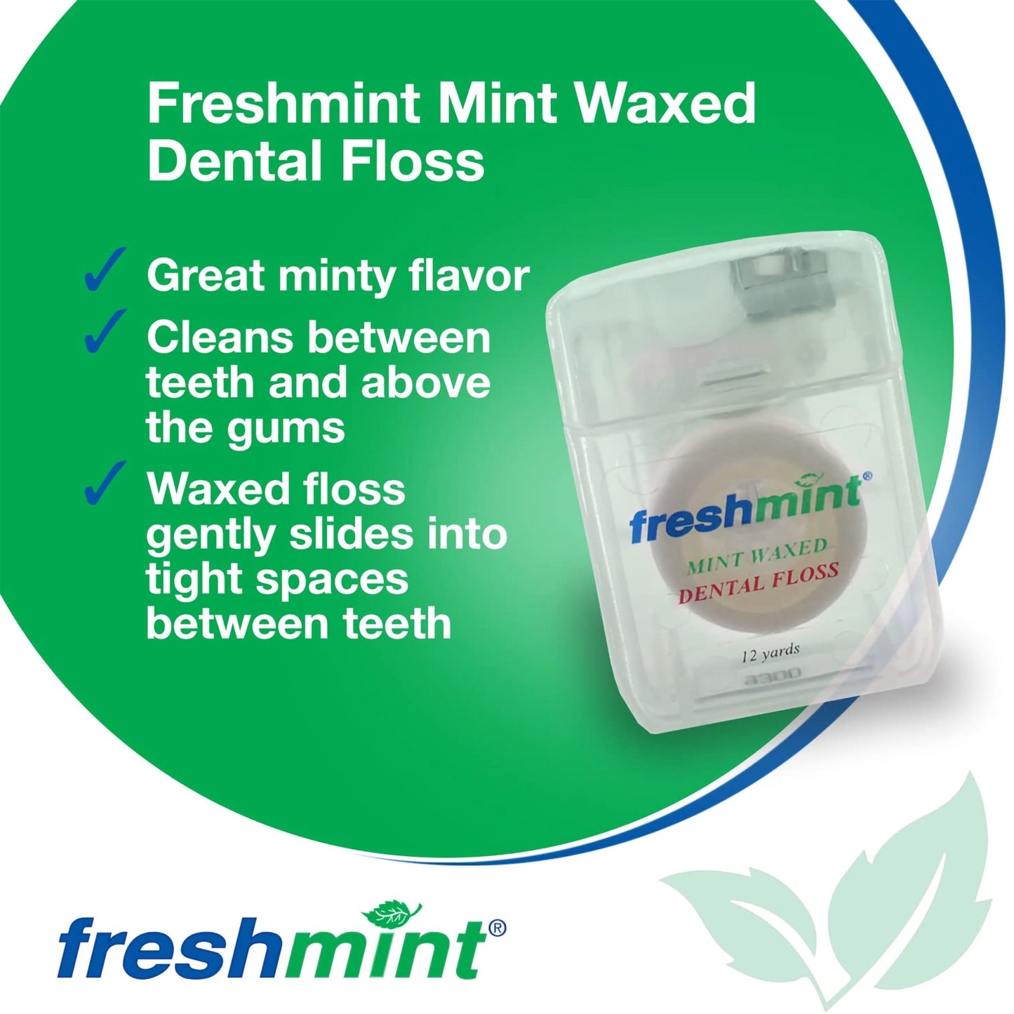 Freshmint® Dental Floss, 12 Yards DF12