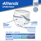 Attends® Care Adult Absorbent Underwear, Heavy Absorbency, X-Large, White APV40100