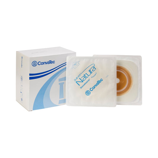 Ostomy Barrier Sur-Fit Natura® Trim to Fit, Standard Wear Stomahesive® Adhesive 45 mm Flange Sur-Fit® Natura® System Hydrocolloid Up to 1 to 1-1/4 Inc