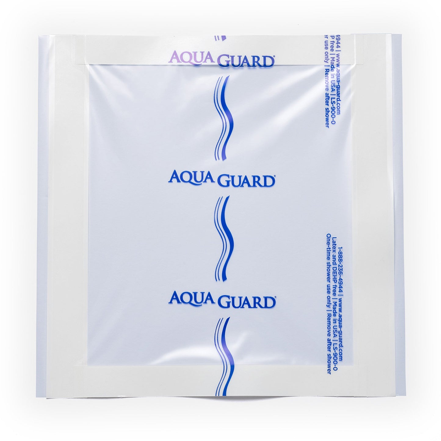 IV Site Barrier Protector AquaGuard® Shower Sheet 9 X 9 Inch Square NonSterile 50015-RBX