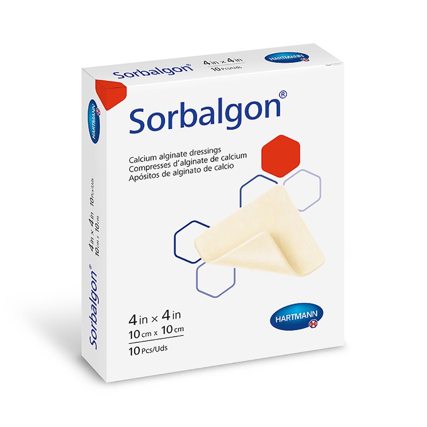 Sorbalgon® Calcium Alginate Dressing, 2 x 2 Inch 49200001