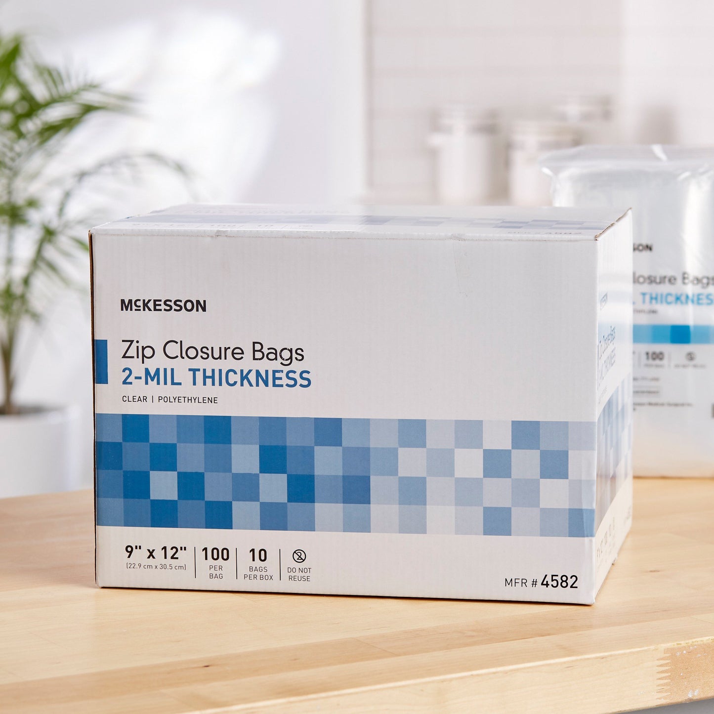 McKesson Zip Closure Bag, 9 X 12 Inches 4582