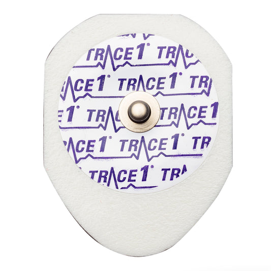 ECG Stress Electrode Trace 1™ Snap Connector Solid Gel Foam Backing Adult Non-Radiolucent 30 per Pack - 2015