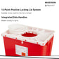 McKesson Prevent® Sharps Container, 12 Gallon, 20-4/5 x 17-3/10 x 13 Inch 2267