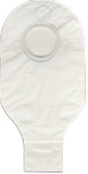 Securi-T Securi-T Two-Piece Drainable Transparent Filtered Ostomy Pouch, 12 Inch Length, 2 Inch Flange 7308234, Box of 10