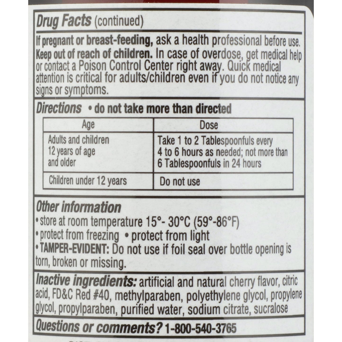 Geri-Care® Acetaminophen Pain Relief, 8 fl. oz. Q202-08-GCP