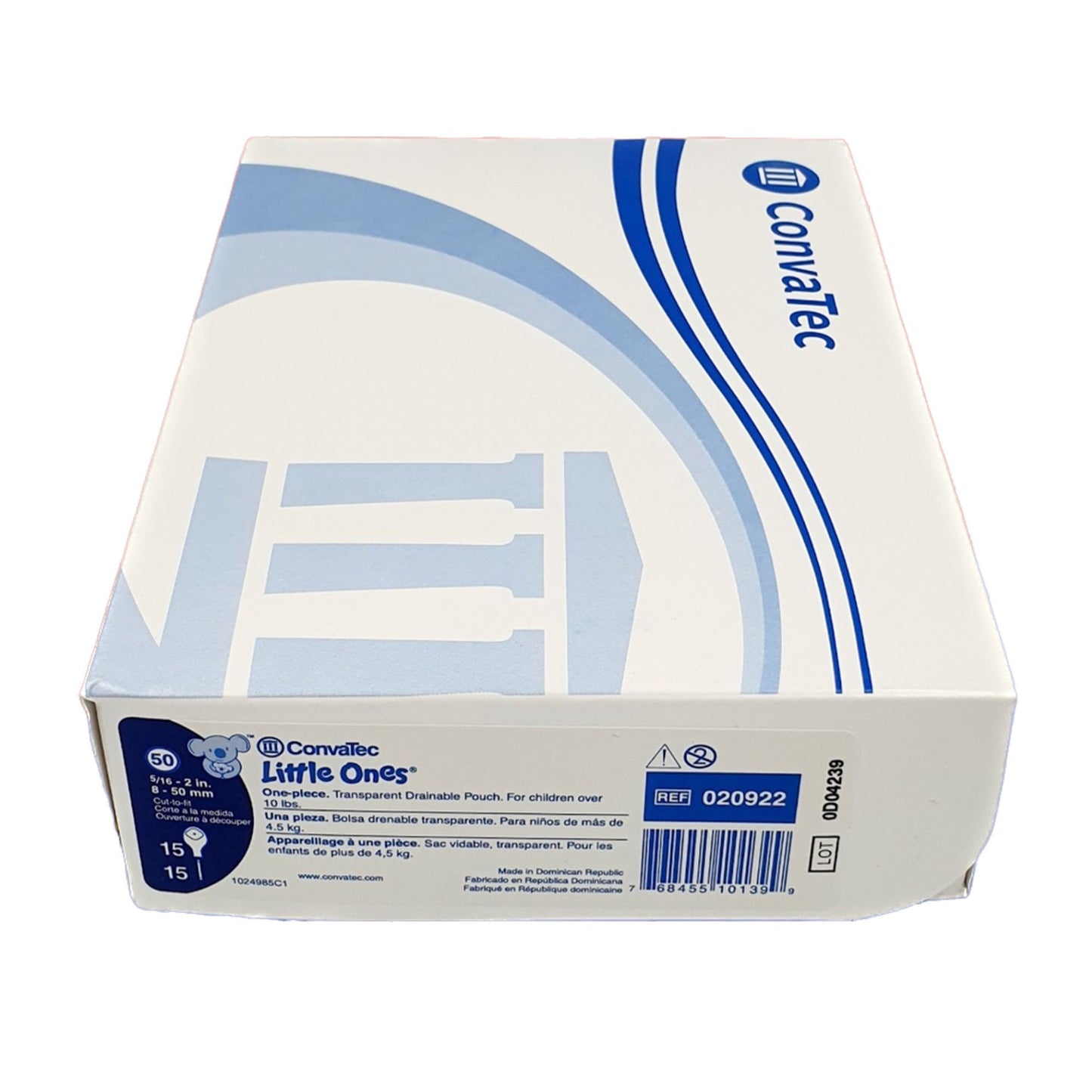 Little Ones® ActiveLife® One-Piece Transparent, Cut to Fit Stomas 8 – 50 mm 020922