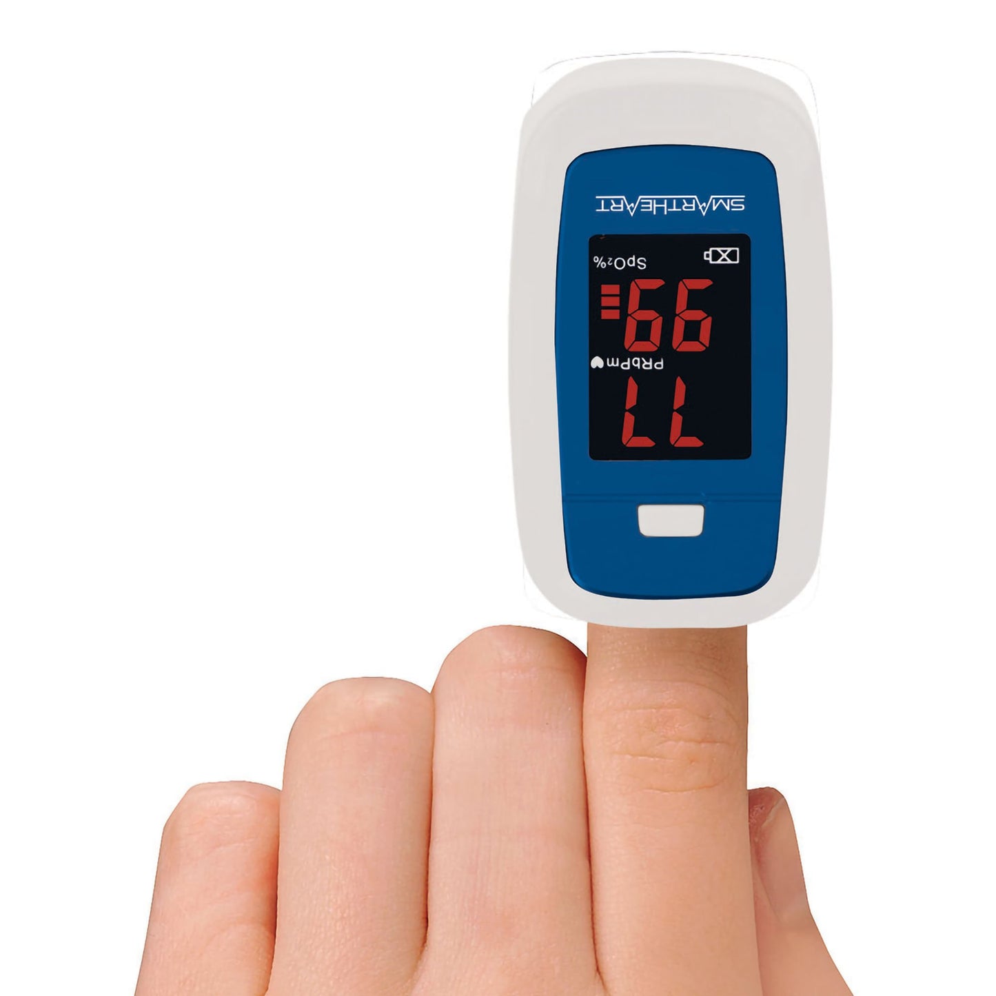 SmartHeart Fingertip Pulse Oximeter for Blood Oxygen Saturation, Economy 11-50K
