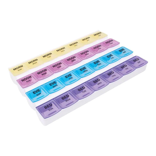 Pill Organizer Mediplanner® 7 Day 4 Dose - 85-0101